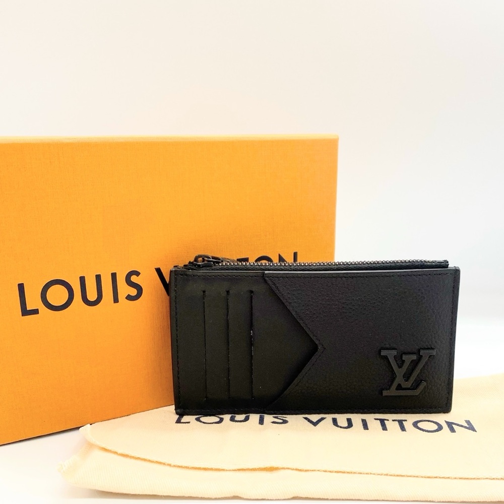 Louis Vuitton Aerogram Coin Card Holder Leather M82068